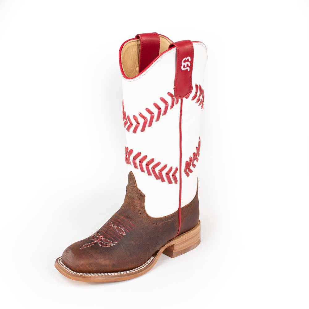 Anderson Bean Little Kids Baseball Boot KIDS - Footwear - Boots ANDERSON BEAN BOOT CO. CHOC 1 