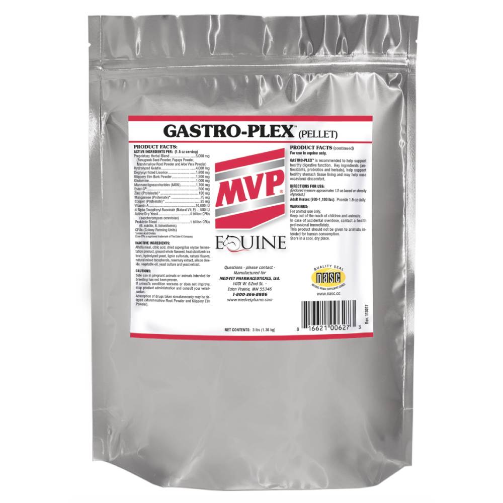 MVP GastroPlex FARM & RANCH - Animal Care - Equine - Supplements - Digestive MVP 3 lbs  