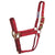 Hamilton 1" Deluxe Nylon Halter - Draft Horse Size Tack - Halters & Leads - Halters Hamilton Red Draft 