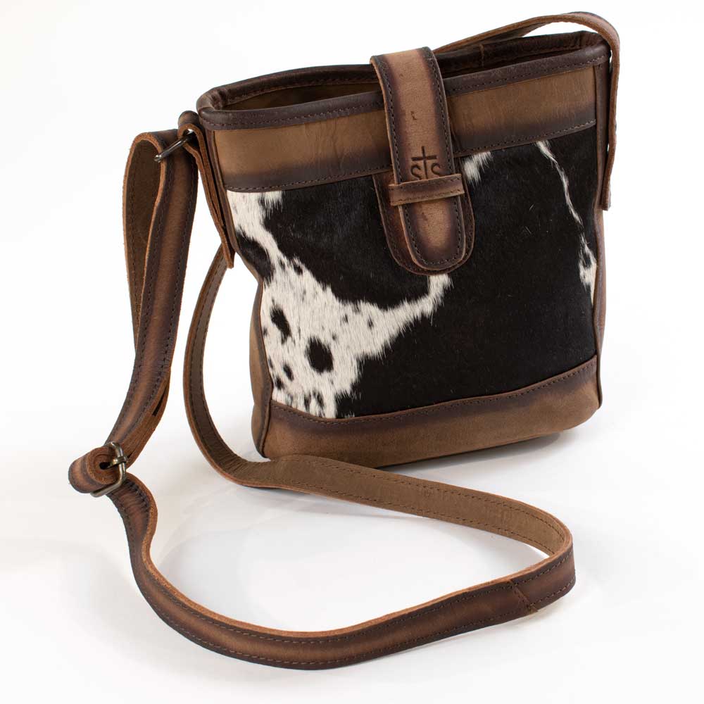 STS Ranchwear Cowhide Derby Bucket Bag WOMEN - Accessories - Handbags - Shoulder Bags STS Ranchwear   