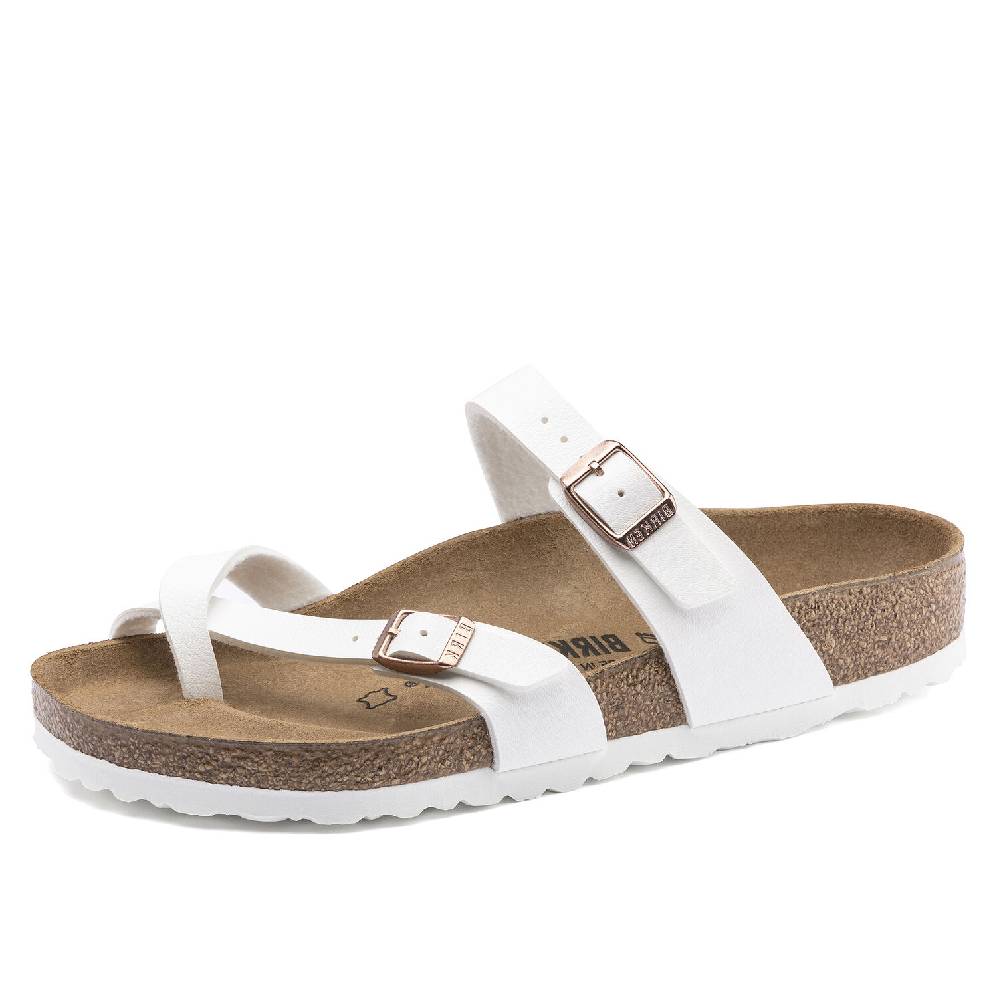 Birkenstock Mayari White WOMEN - Footwear - Sandals BIRKENSTOCK 35  