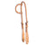 Teskey's Basket Stamped One Ear Headstall Tack - Headstalls - One Ear Teskey's Light Oil  