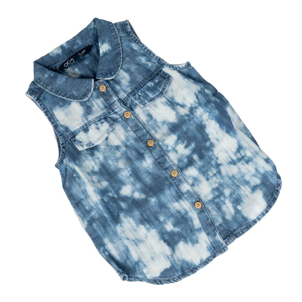 Blu & Blue Girl's Dale Cloud Shirt KIDS - Baby - Baby Girl Clothing Blu & Blue   