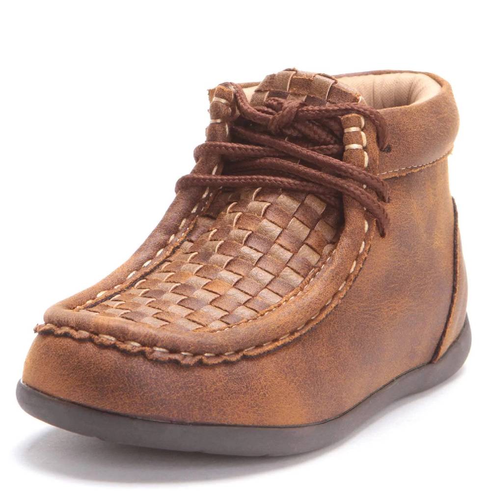 Kids Carson Checker Weave Moc KIDS - Boys - Footwear - Casual Shoes M&F Western Products   