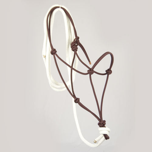 Steele Halters Rope Halter w/ 12' Lead Tack - Halters & Leads - Halters Steele Halters   