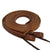 Oiled Split Reins - 8'  Weighted Leather Tack - Reins Teskey's 1/2"  