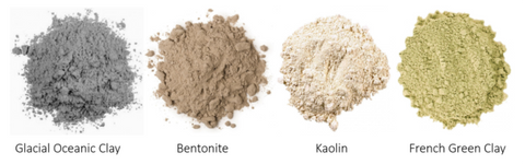 clay types for skincare