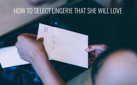 Men's Guide to Buying Lingerie for Women