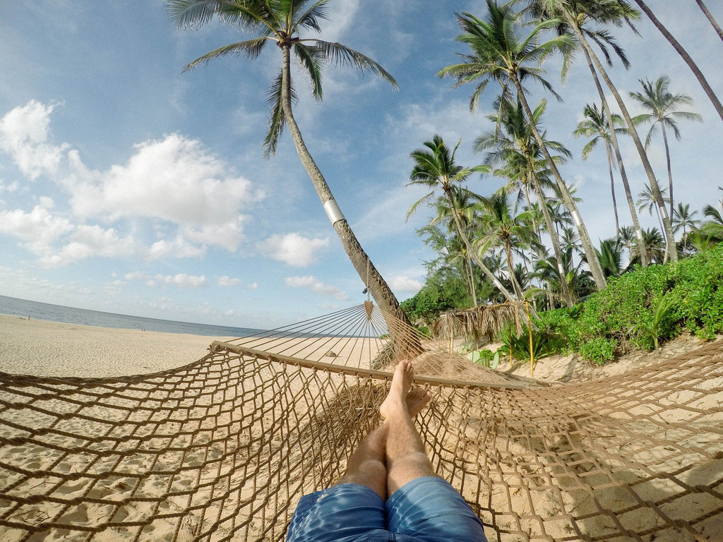 Lazy Skincare Summer Hammock