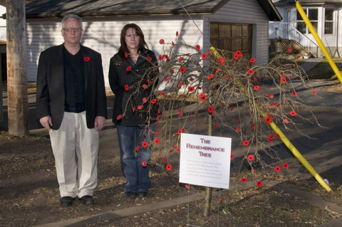 Tree behind the Massage Therapy Supply Outlet in 2010