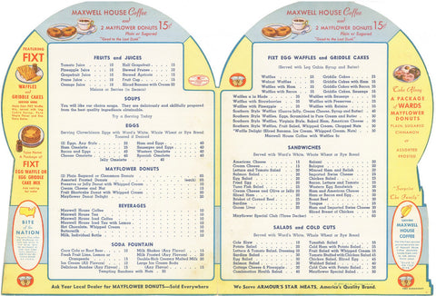 Mayflower Donuts Double Cover, San Francisco 1939