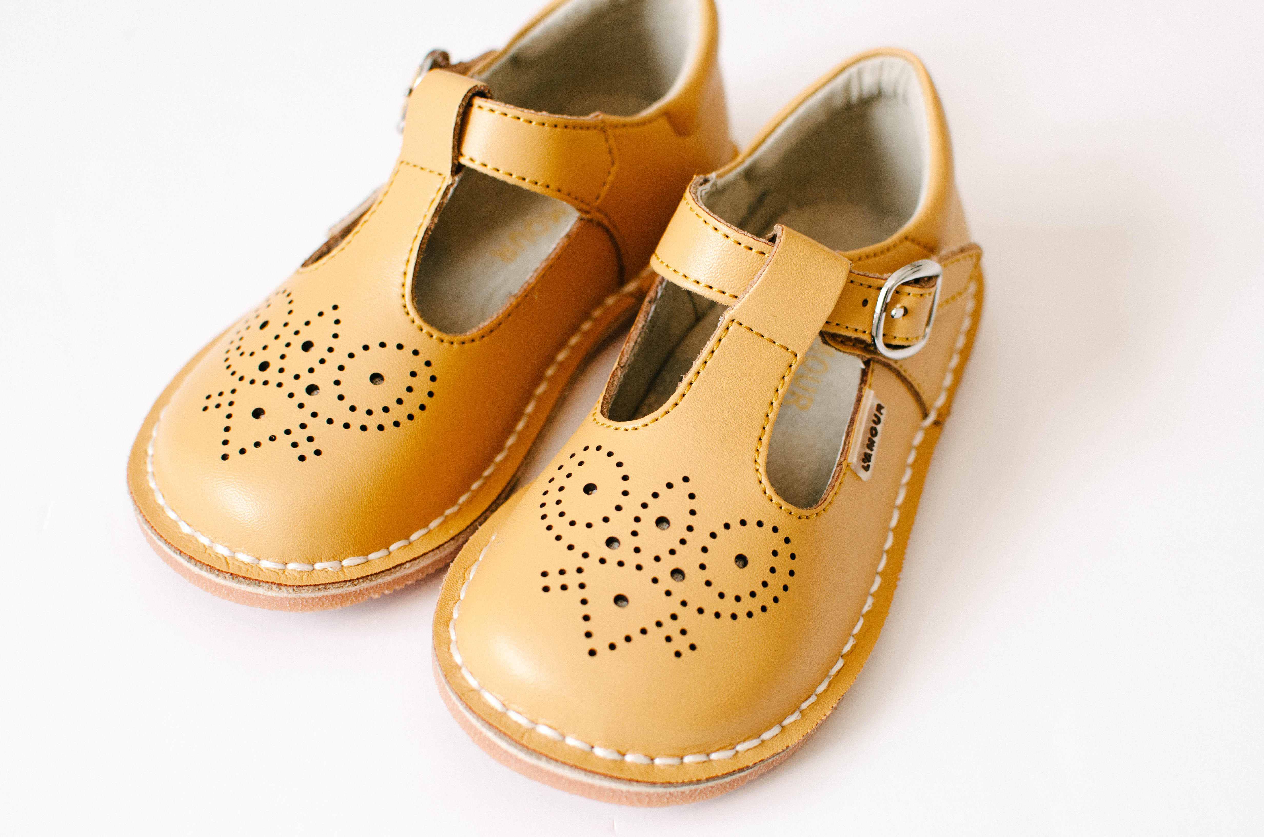 Babychelle Classic Mustard Preppy Mary Janes