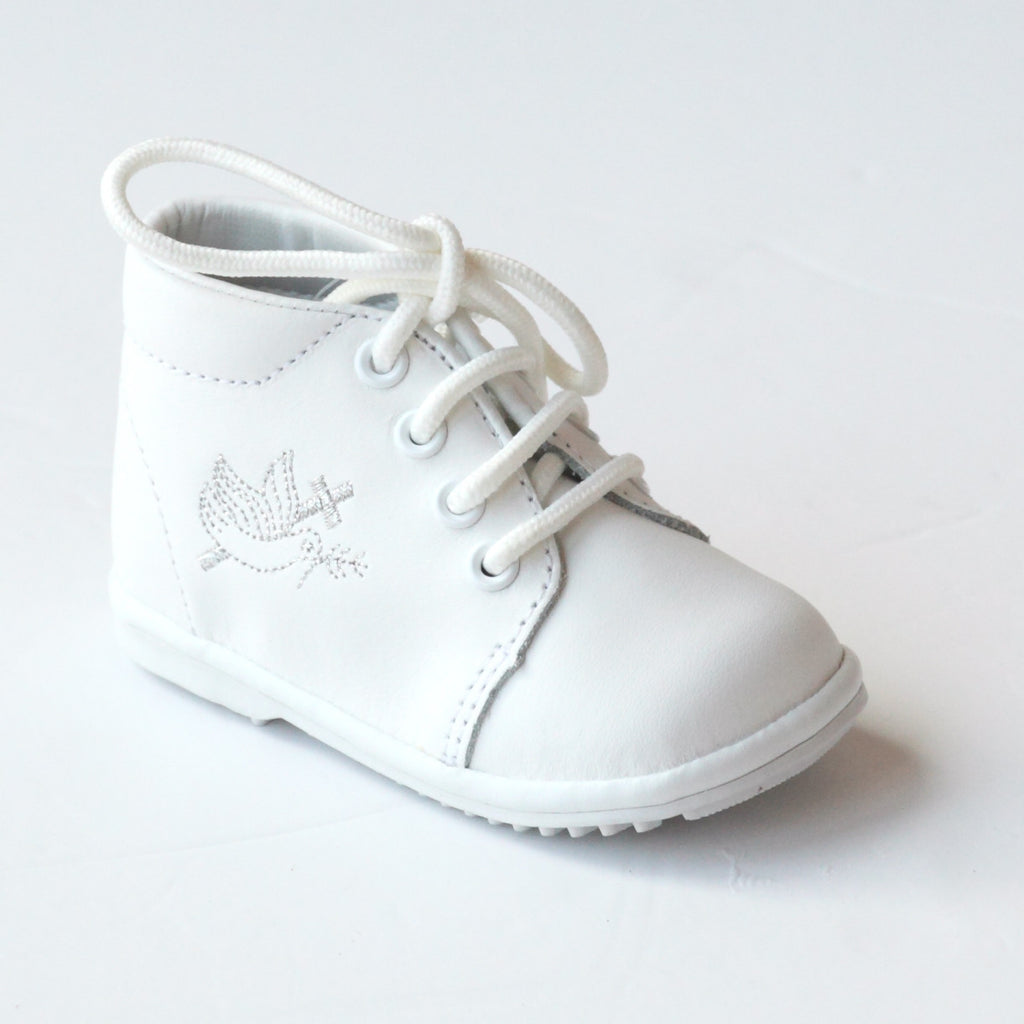 baby boy white dress shoes