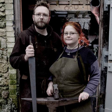 Artist Blacksmiths Luke and Marleena Barran