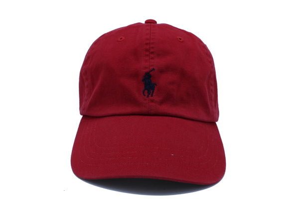 red polo hat outfit