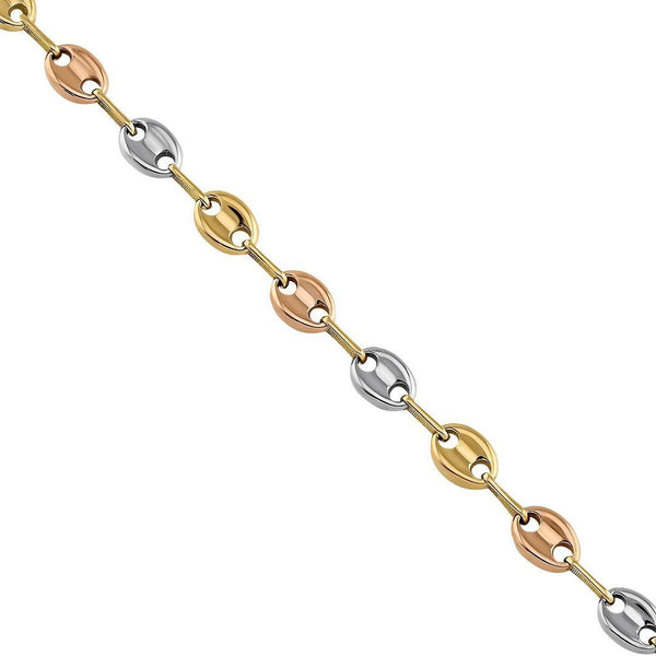 tri color gucci chain
