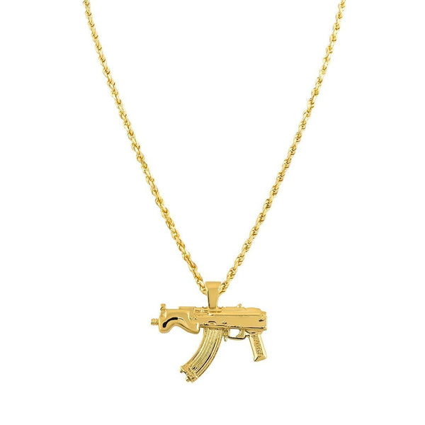 gold chain and pendant
