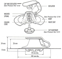 Leafield Marine A4 Valve Cross-section