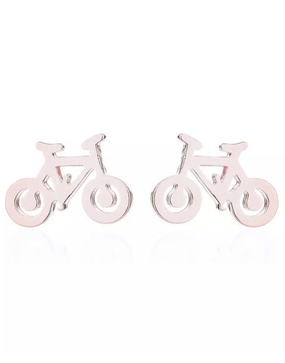 Bicycle Earrings