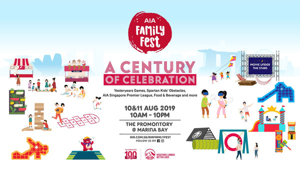 AGVA shares what to do this national day 2019 and AIA family fest is one of them