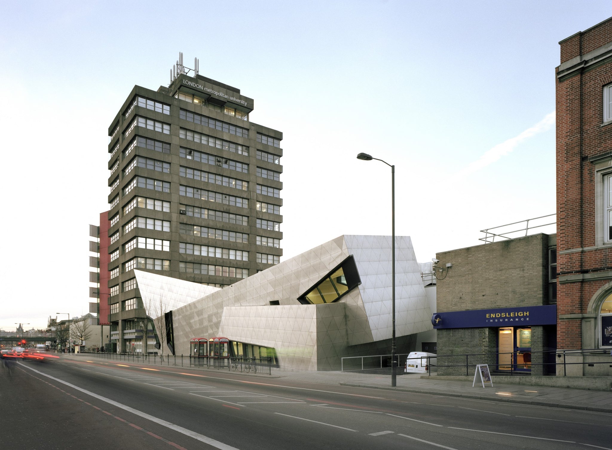 London Metropolitan University Graduate Centre by Daniel Libeskind