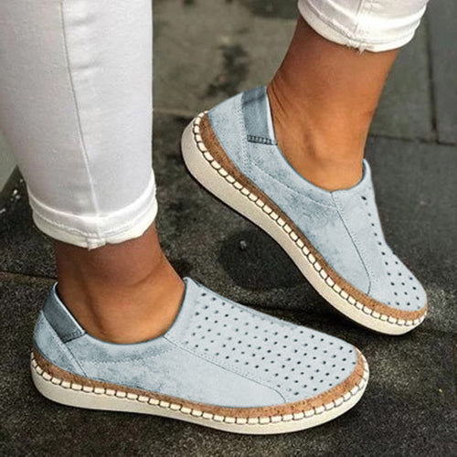 Casual Slip-On Solid Color Sneakers 