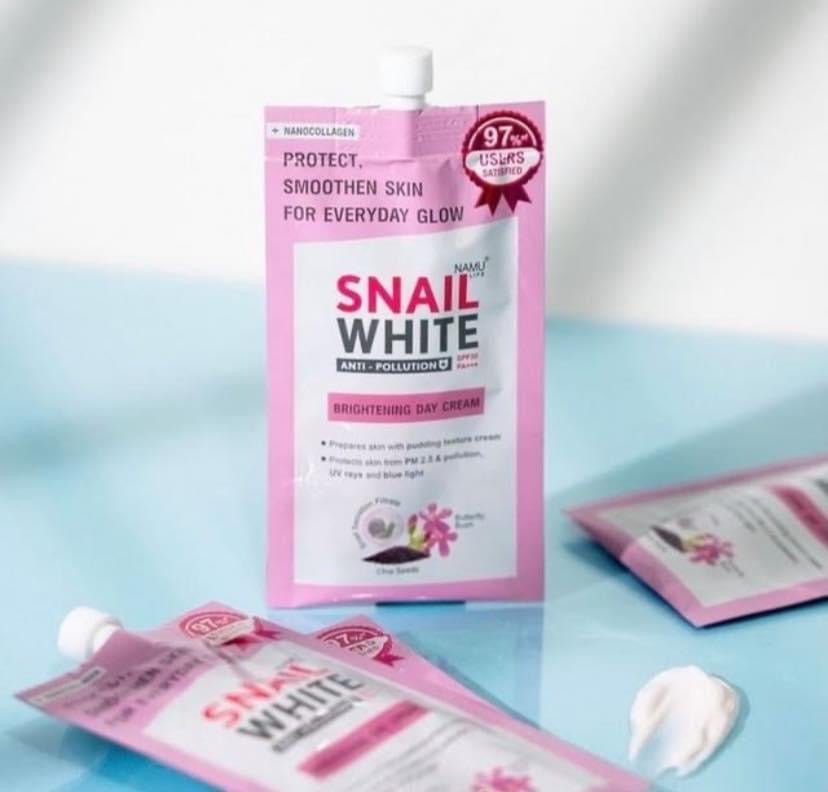 Snail White Whitening Anti Pollution Cream Brightening Day Cream S My Care Kits 5087