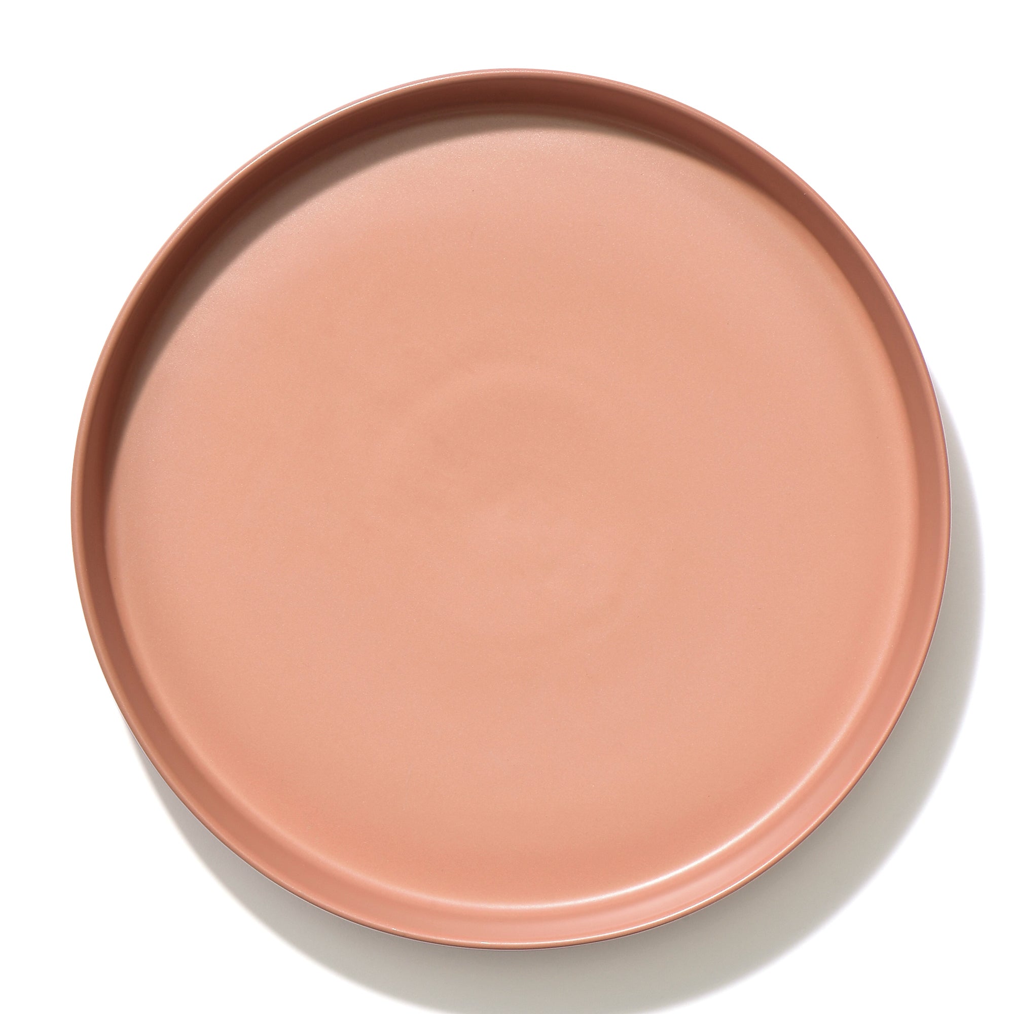 프랑프랑 일본 플랫 플레이트 접시 L 다크 핑크