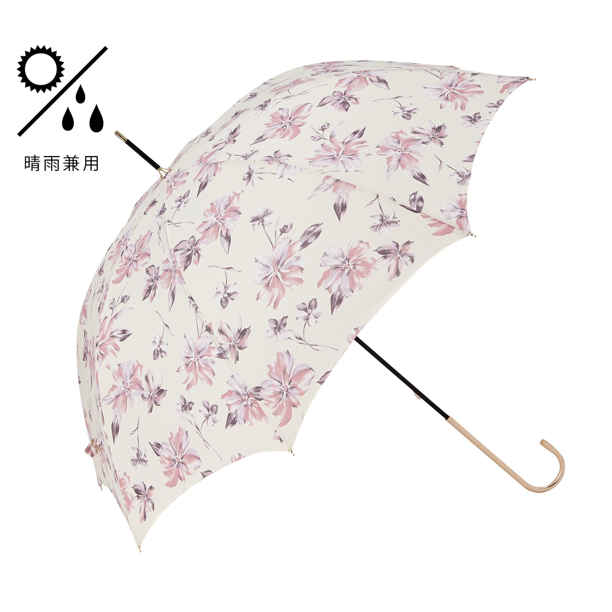 프랑프랑 일본 《시아후로라》 길이 우산 58cm 화이트( )