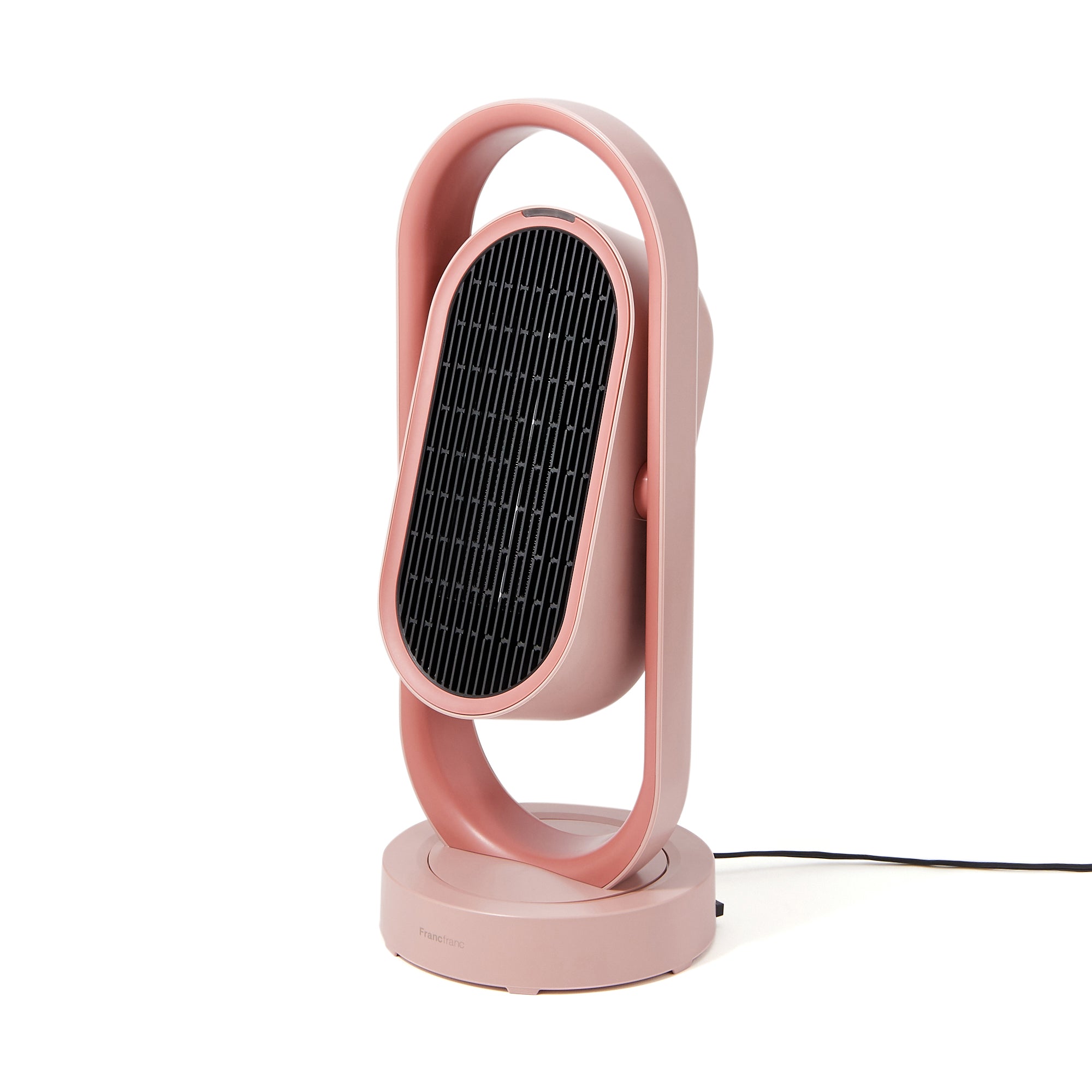 프랑프랑 일본 온풍기 로코 3D 팬 히터 핑크