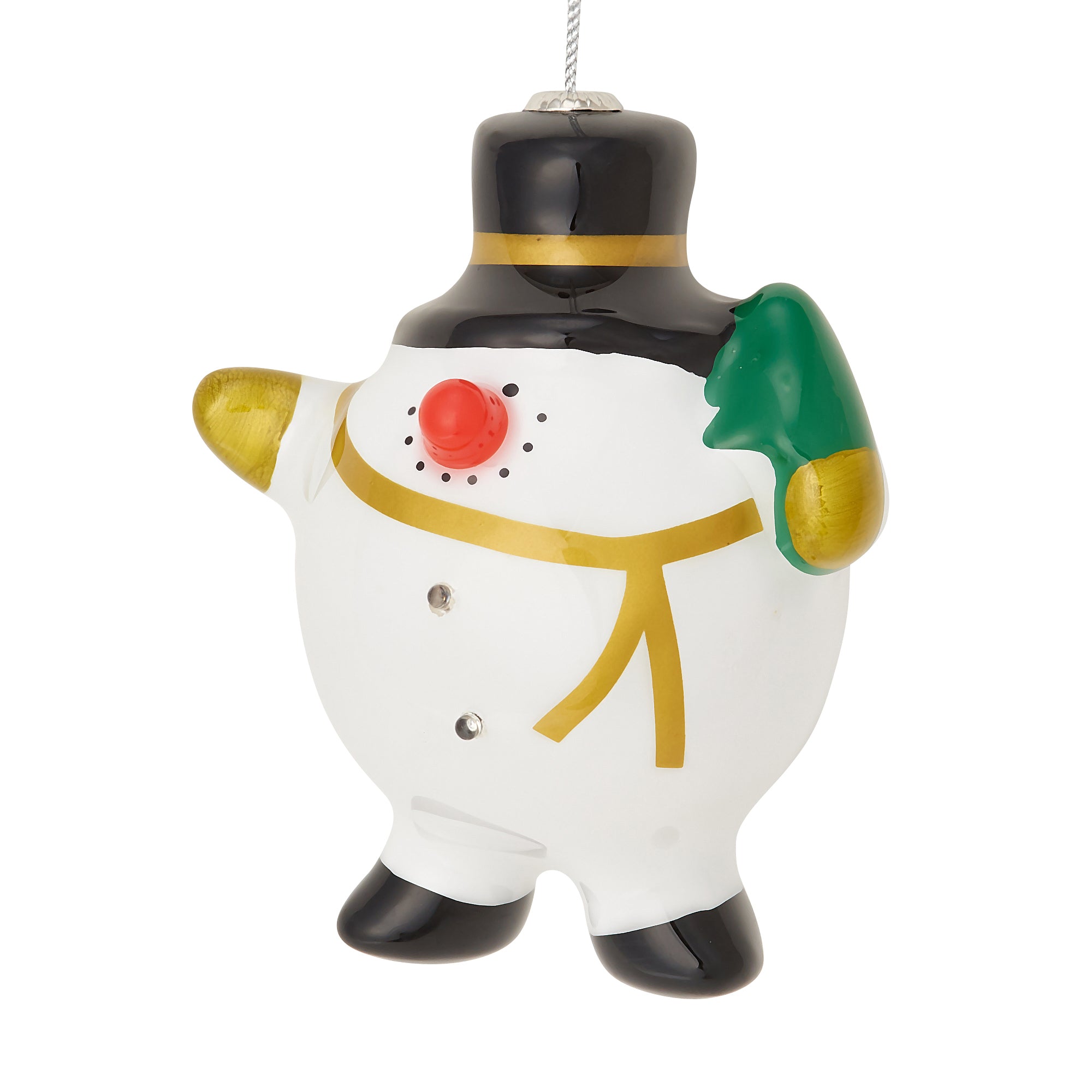 프랑프랑 일본 인테리어 크리스마스 장식 LED 오너먼트 스노우맨
