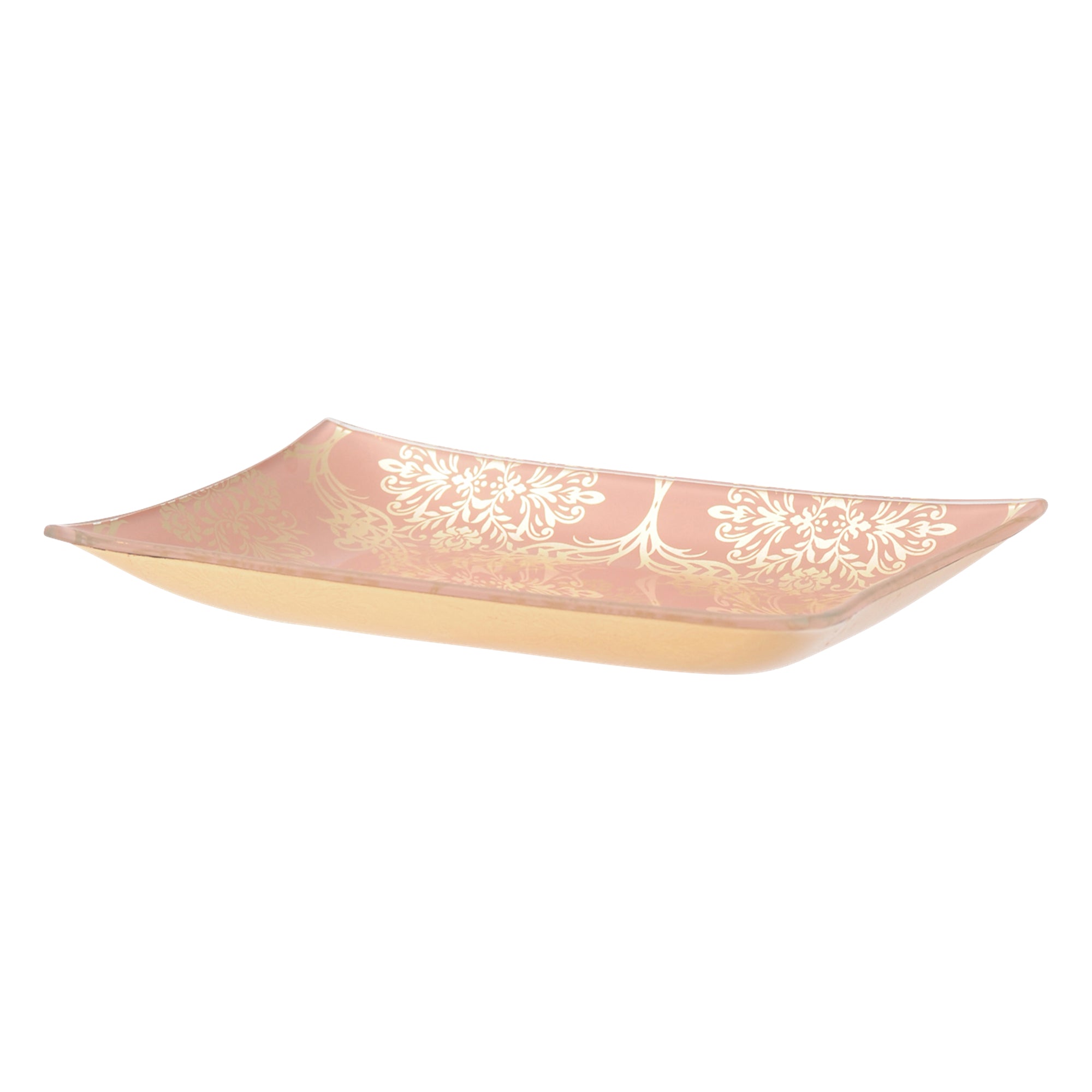프랑프랑 일본 액세서리 정리 트레이 아르투아 직사각형 핑크