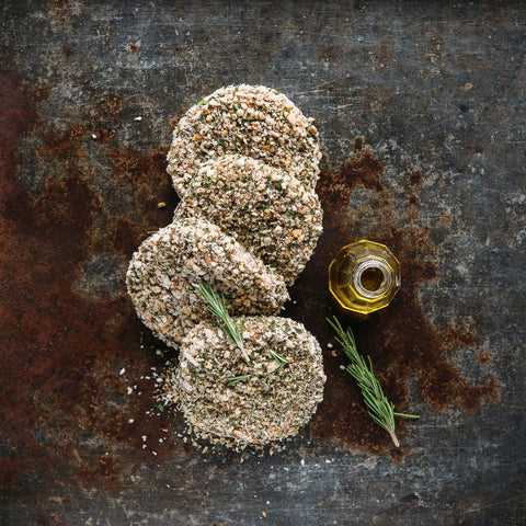 Herb-Crusted Chicken Patties