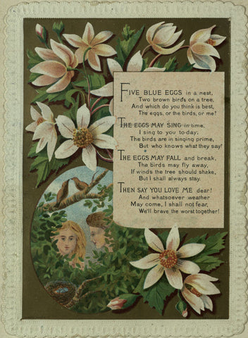 Victorian Valentine's Card
