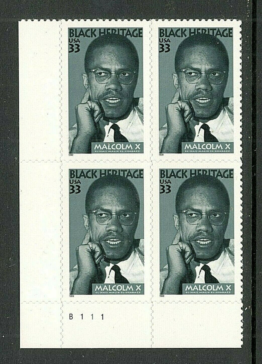 Patricia Harris-Black Heritage CX856 Scott# 3371 OG 2000 Plate Block Of 4 33c Postage Stamps MNH