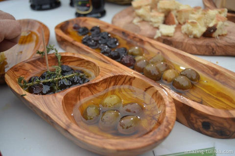 olive wood bowls