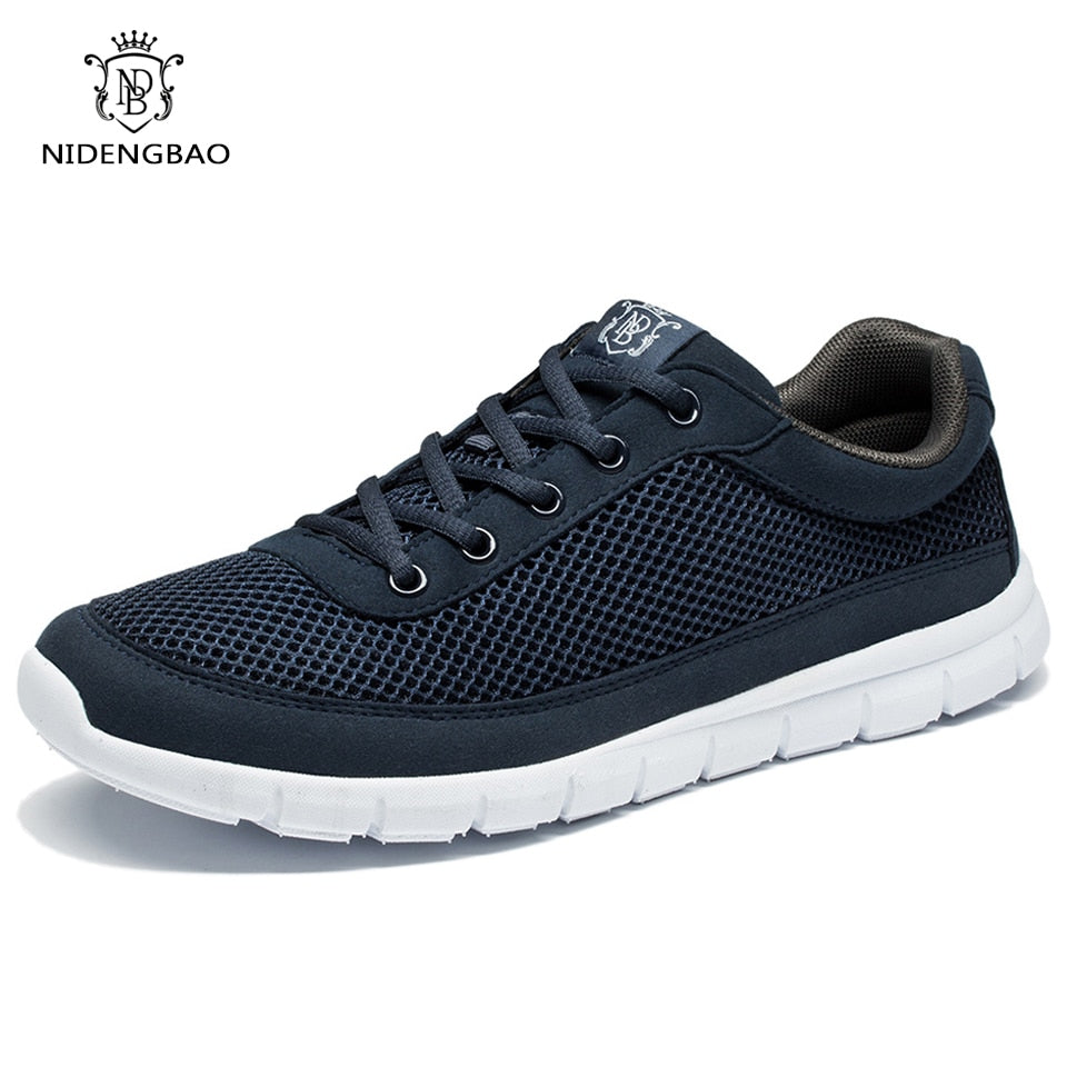 Brand Shoes Men Casual Breathable Lace 