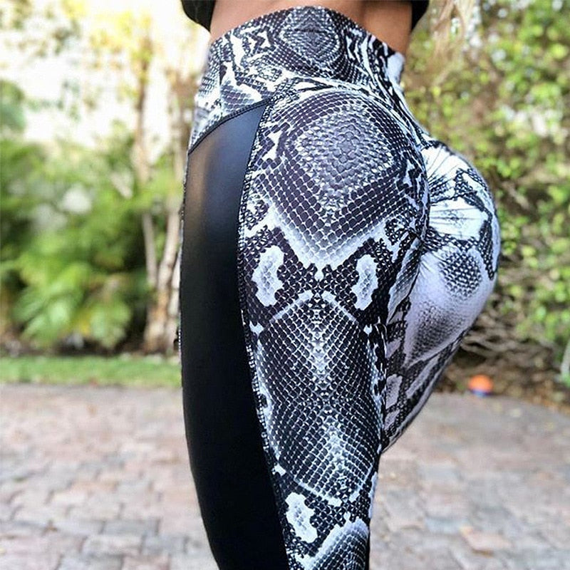 snake skin booty