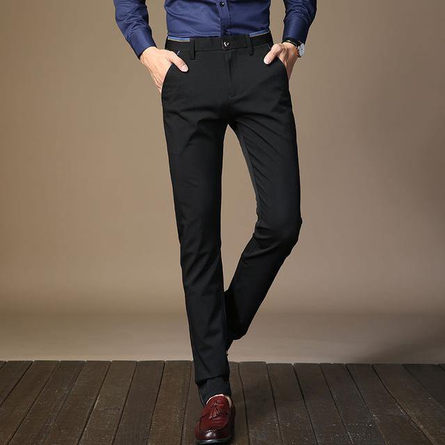 black trousers mens