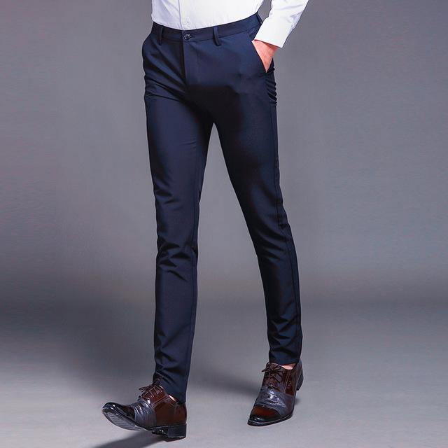 mens black casual dress pants