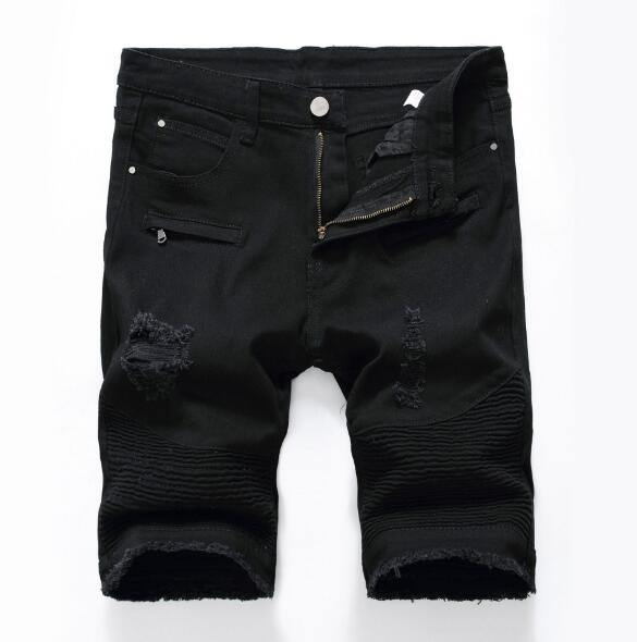 black biker shorts men