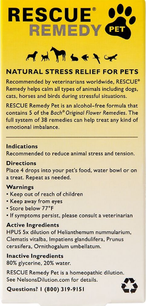 rescue remedy for dogs