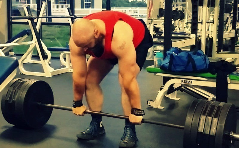 Steve Shaw Deadlifting