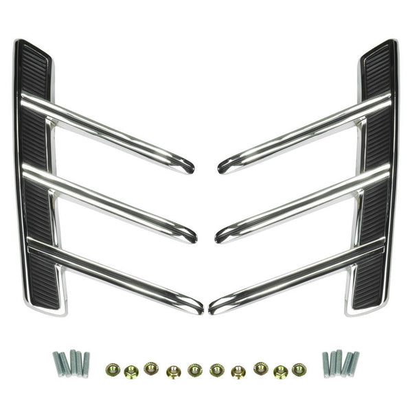 1966 Mustang Quarter Panel Ornaments One Pair NEW Kit with Hardware 