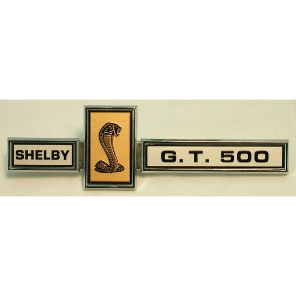 1967 SHELBY COBRA GT500 GT-500 GRILL GRILLE EMBLEM KEYCHAIN NEW LICENSED GOLD