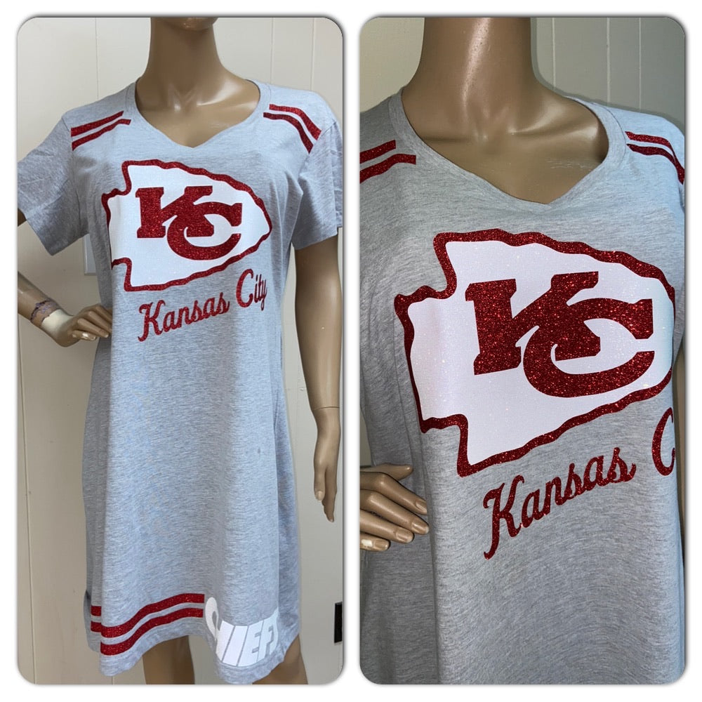 chiefs jersey dress