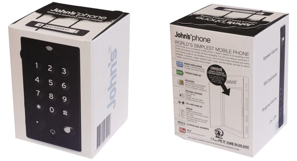 John's Phone - black version in original package