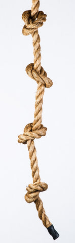 Knotted-Climbing-rope