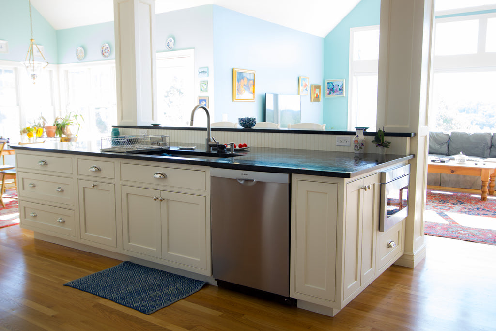 kitchen island medallion cabinetry open layout