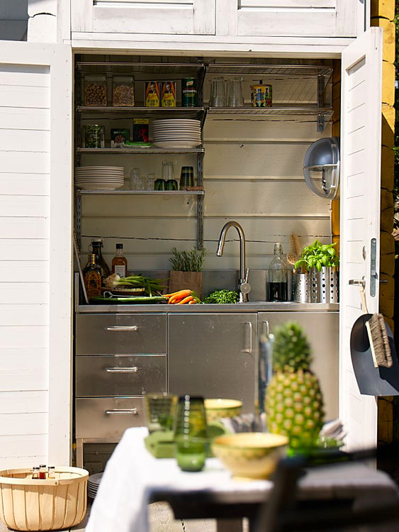 stainless steel sink drawers outdoor kitchen